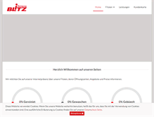 Tablet Screenshot of blitzreinigung.de